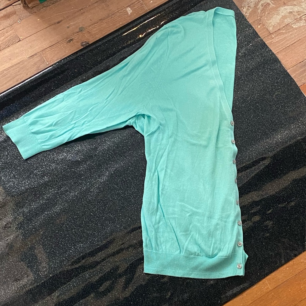 Turquoise Cardigan
